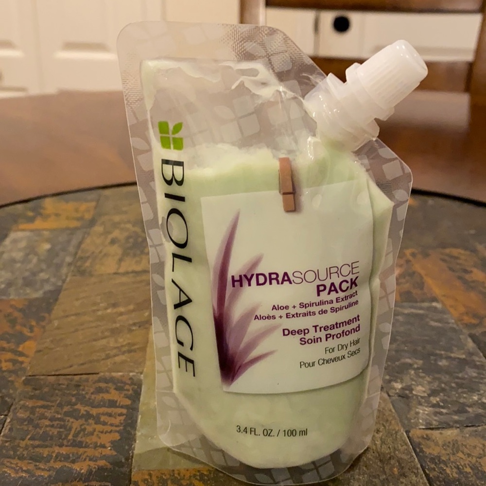 Biolage Hydrasource Aloe Spirulina Extract Deep Treatment 3.4 oz